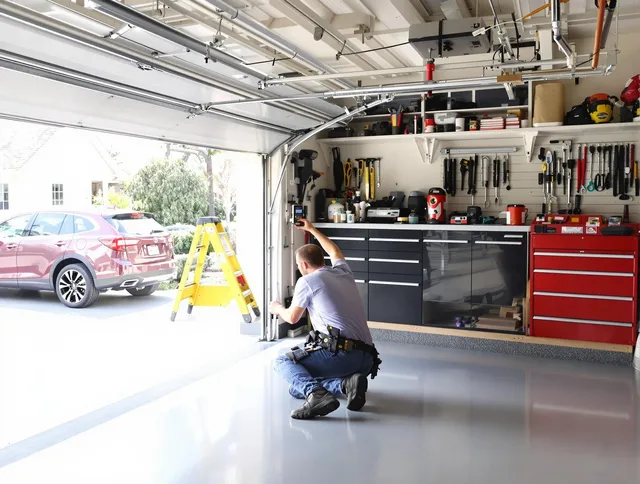 Local garage door repair service by Rehoboth Garage Door Repair in Rehoboth