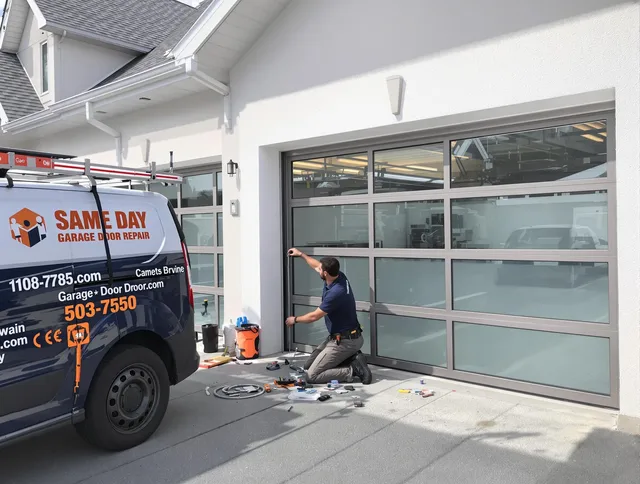Same-day garage door repair service by Rehoboth Garage Door Repair in Rehoboth